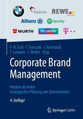 Esch / Tomczak / Redler | Corporate Brand Management | Buch | 978-3-658-24899-4 | sack.de