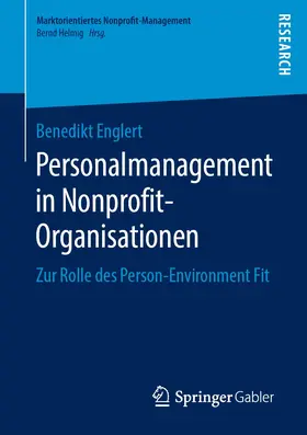 Englert |  Personalmanagement in Nonprofit-Organisationen | Buch |  Sack Fachmedien