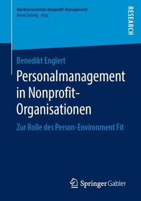 Englert | Personalmanagement in Nonprofit-Organisationen | Buch | 978-3-658-24975-5 | sack.de