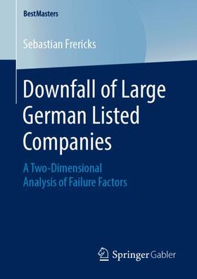 Frericks | Downfall of Large German Listed Companies | Buch | sack.de