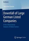 Frericks |  Downfall of Large German Listed Companies | Buch |  Sack Fachmedien