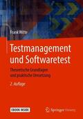 Witte |  Testmanagement und Softwaretest | Buch |  Sack Fachmedien