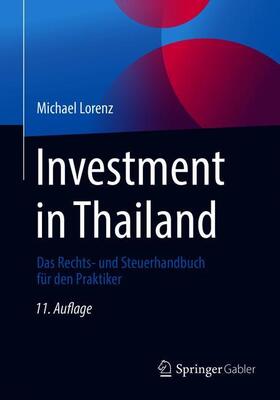 Lorenz | Investment in Thailand | Buch | 978-3-658-25385-1 | sack.de