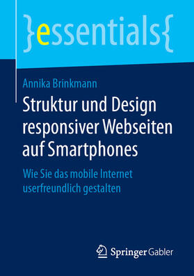 Brinkmann | Struktur und Design responsiver Webseiten auf Smartphones | E-Book | sack.de