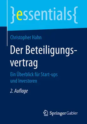 Hahn | Der Beteiligungsvertrag | E-Book | www.sack.de