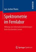 Thoms |  Spektrometrie im Fernlabor | Buch |  Sack Fachmedien