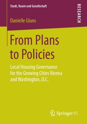 Gluns | From Plans to Policies | Buch | 978-3-658-25753-8 | sack.de