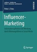 Fries |  Influencer-Marketing | Buch |  Sack Fachmedien