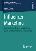 Fries |  Influencer-Marketing | eBook | Sack Fachmedien