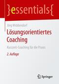 Middendorf |  Lösungsorientiertes Coaching | Buch |  Sack Fachmedien