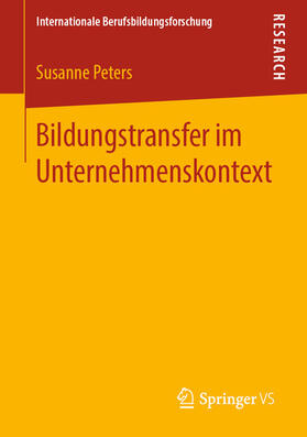 Peters | Bildungstransfer im Unternehmenskontext | E-Book | sack.de
