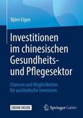 Etgen |  Etgen, B: Investitionen im chinesischen Gesundheit | Buch |  Sack Fachmedien