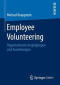Knappstein |  Employee Volunteering | Buch |  Sack Fachmedien