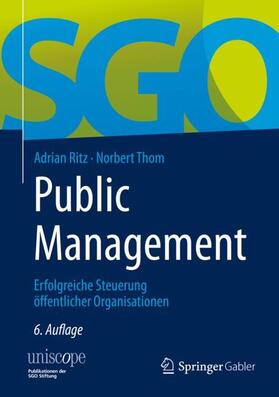 Thom / Ritz | Public Management | Buch | 978-3-658-25874-0 | sack.de