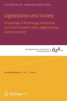 Bogner / Musik | Digitalization and Society | Buch | 978-3-658-25890-0 | sack.de