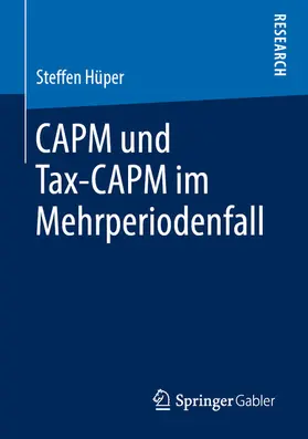 Hüper | CAPM und Tax-CAPM im Mehrperiodenfall | E-Book | www.sack.de