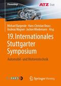 Bargende / Wiedemann / Reuss |  19. Internationales Stuttgarter Symposium | Buch |  Sack Fachmedien