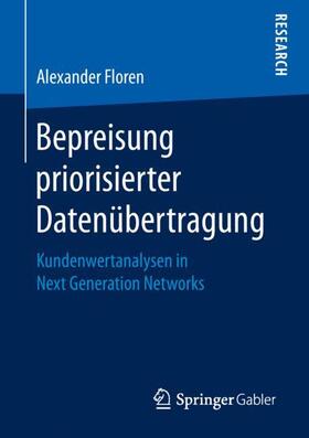 Floren |  Bepreisung priorisierter Datenübertragung | Buch |  Sack Fachmedien