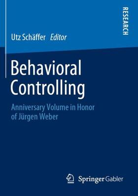 Schäffer | Behavioral Controlling | Buch | sack.de