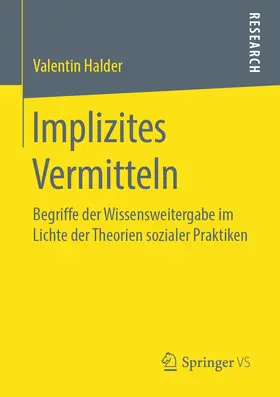 Halder |  Implizites Vermitteln | eBook | Sack Fachmedien