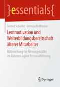 Schiefer / Hoffmann |  Lernmotivation und Weiterbildungsbereitschaft älterer Mitarbeiter | eBook | Sack Fachmedien