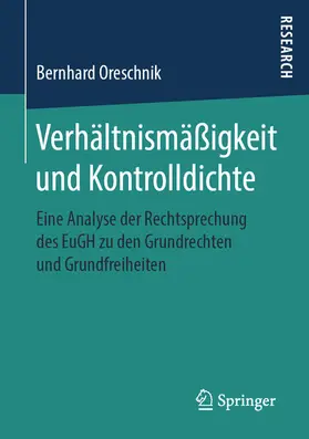 Oreschnik | Verhältnismäßigkeit und Kontrolldichte | E-Book | www.sack.de
