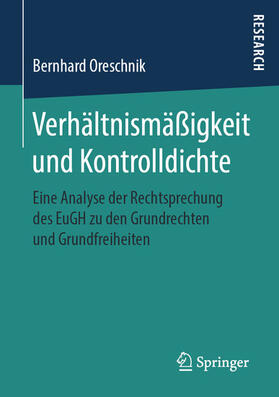 Oreschnik | Verhältnismäßigkeit und Kontrolldichte | E-Book | sack.de