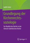 Hahn |  Grundlegung der Kirchenrechtssoziologie | Buch |  Sack Fachmedien