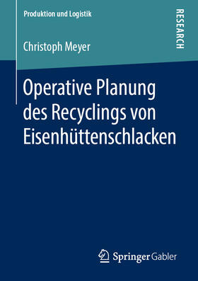 Meyer | Operative Planung des Recyclings von Eisenhüttenschlacken | E-Book | sack.de