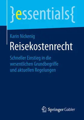 Nickenig | Reisekostenrecht | E-Book | sack.de