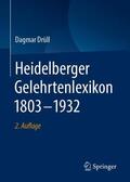 Drüll |  Heidelberger Gelehrtenlexikon 1803-1932 | Buch |  Sack Fachmedien