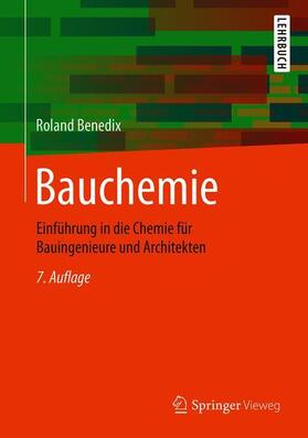Benedix |  Bauchemie | Buch |  Sack Fachmedien
