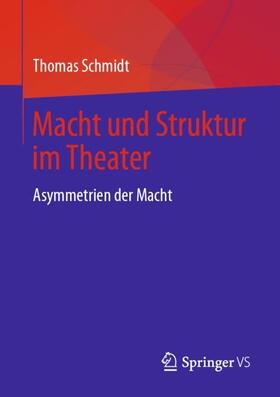 Schmidt |  Macht und Struktur im Theater | Buch |  Sack Fachmedien