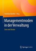 Barthel |  Managementmoden in der Verwaltung | Buch |  Sack Fachmedien