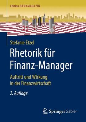 Etzel |  Rhetorik für Finanz-Manager | Buch |  Sack Fachmedien