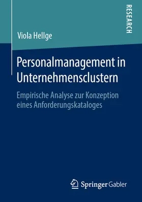 Hellge | Personalmanagement in Unternehmensclustern | E-Book | www.sack.de