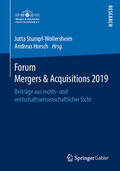 Stumpf-Wollersheim / Horsch |  Forum Mergers & Acquisitions 2019 | eBook | Sack Fachmedien