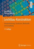 Klein / Gänsicke |  Leichtbau-Konstruktion | Buch |  Sack Fachmedien