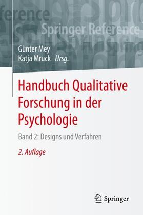 Mruck / Mey | Handbuch Qualitative Forschung in der Psychologie | Buch | 978-3-658-26886-2 | sack.de
