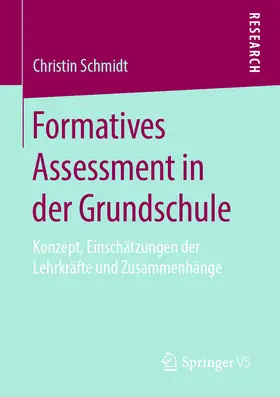 Schmidt | Formatives Assessment in der Grundschule | E-Book | www.sack.de