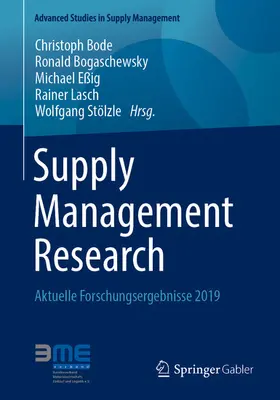 Bode / Bogaschewsky / Eßig |  Supply Management Research | eBook | Sack Fachmedien