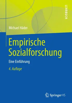 Häder | Empirische Sozialforschung | Buch | 978-3-658-26985-2 | www.sack.de