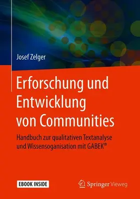 Zelger |  Erforschung und Entwicklung von Communities | Buch |  Sack Fachmedien