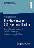 Wagner |  Effektive interne CSR-Kommunikation | Buch |  Sack Fachmedien