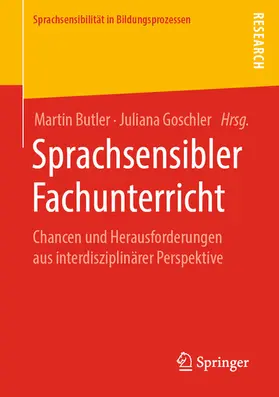 Butler / Goschler |  Sprachsensibler Fachunterricht | eBook | Sack Fachmedien