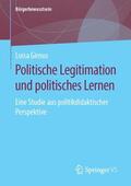 Girnus |  Politische Legitimation und politisches Lernen | Buch |  Sack Fachmedien