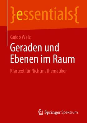Walz | Geraden und Ebenen im Raum | Buch | sack.de