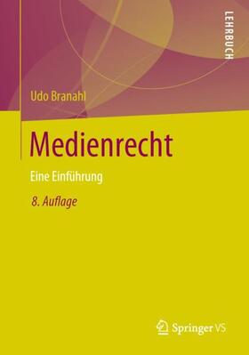 Branahl | Medienrecht | Buch | 978-3-658-27380-4 | sack.de