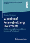 Hürlimann |  Valuation of Renewable Energy Investments | eBook | Sack Fachmedien