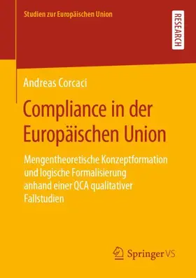 Corcaci |  Compliance in der Europäischen Union | Buch |  Sack Fachmedien